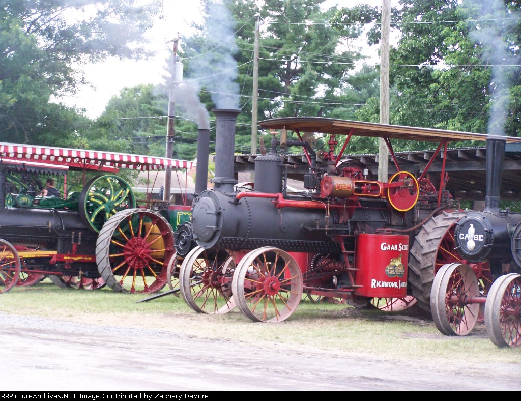 Historic Live Steam without the need for Railroad Tracks