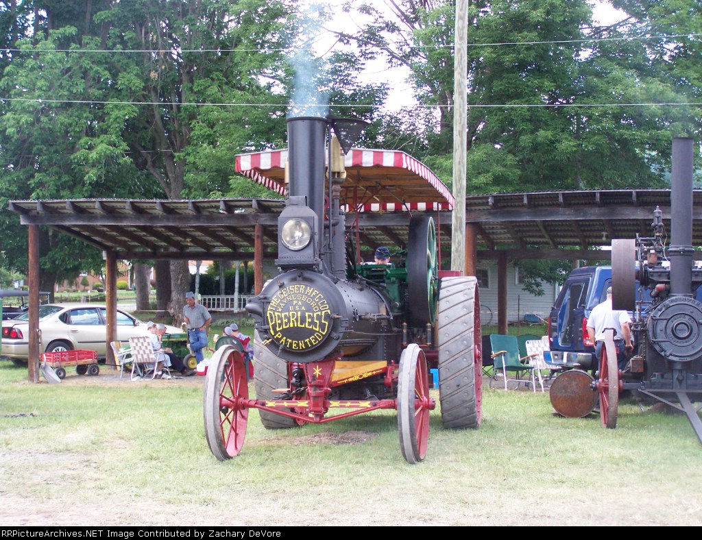 Its like a steam locomotive for your field