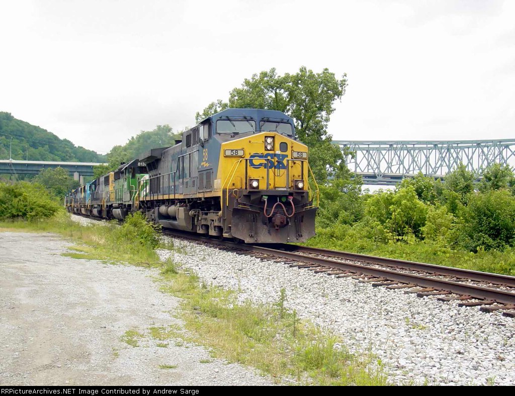 CSX 58 at Brent