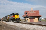 Passing former RI depot