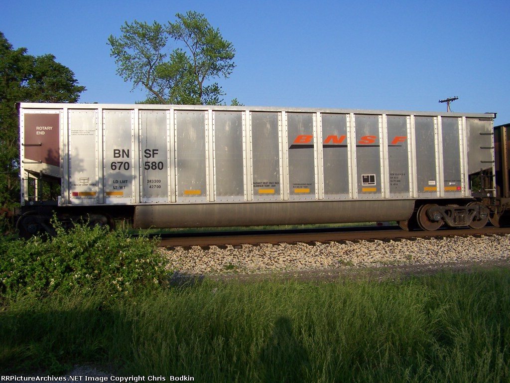 BNSF 670580