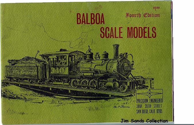 Balboa Brass Catalog