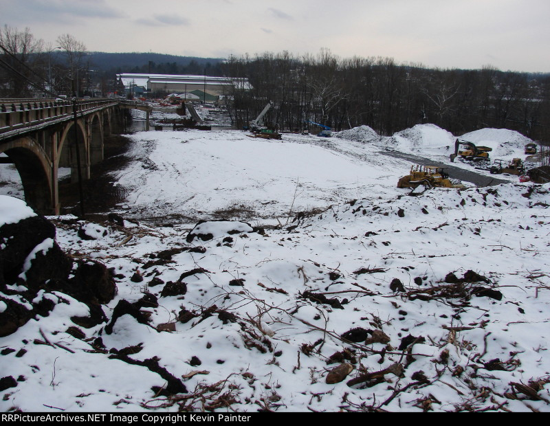 PA 345 bridge sitework
