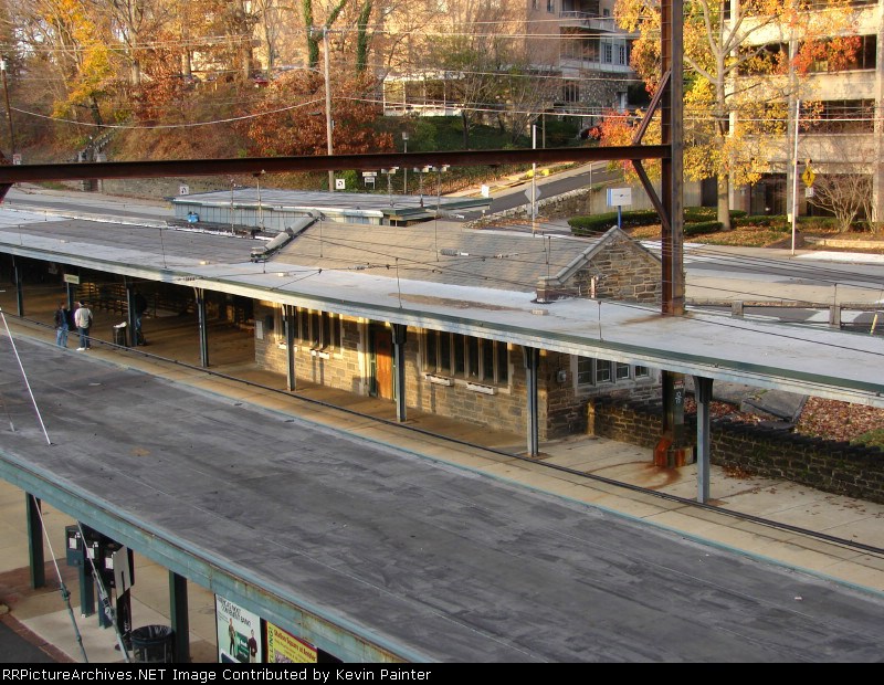 Platform & shelter view