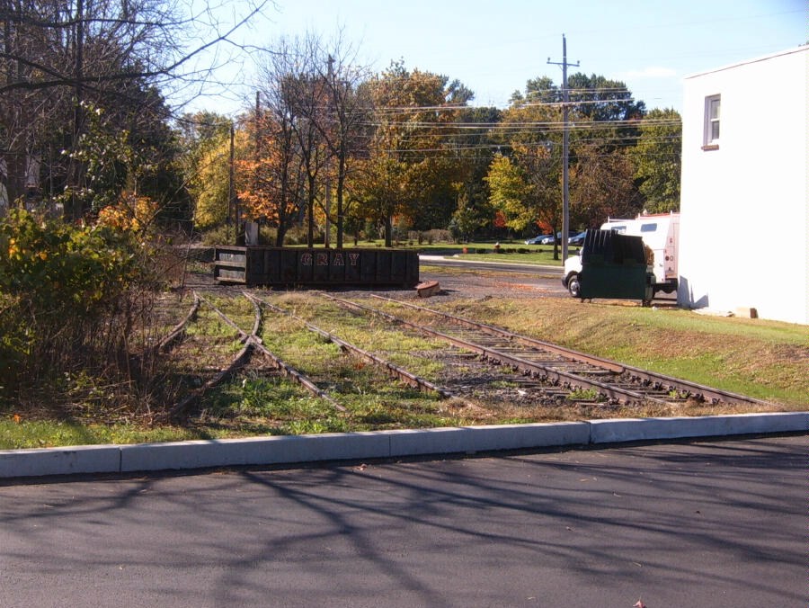 Newtown trackage remains