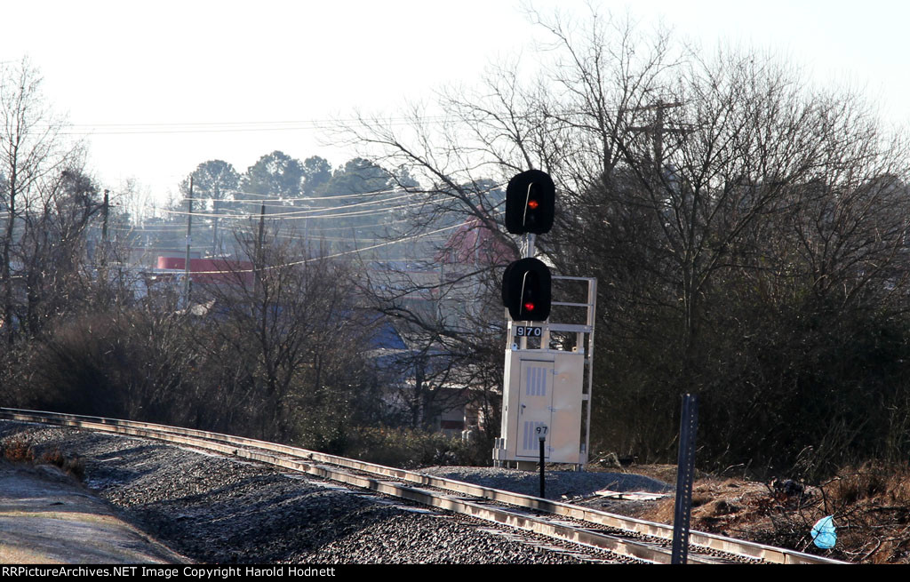 Signal on NS "H" line @ MP 97