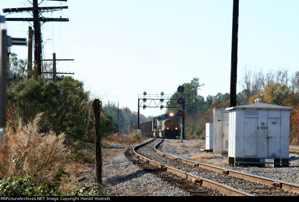 Old signal from yard lead at YD