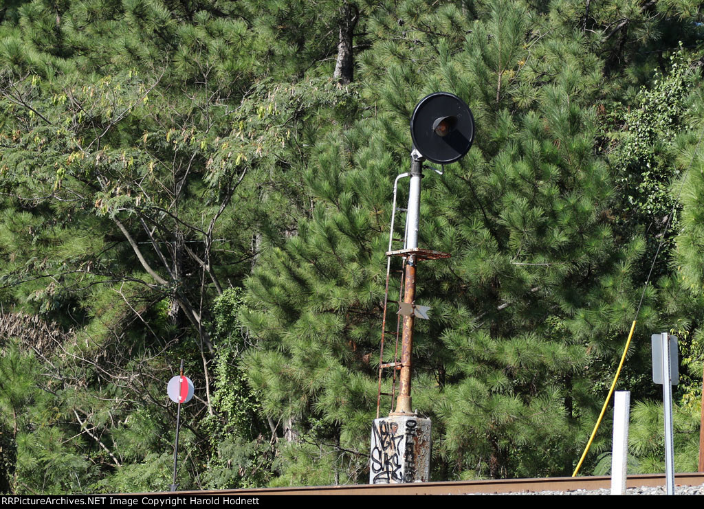 This is the signal on the original NS line south of the bridge over Capital Blvd