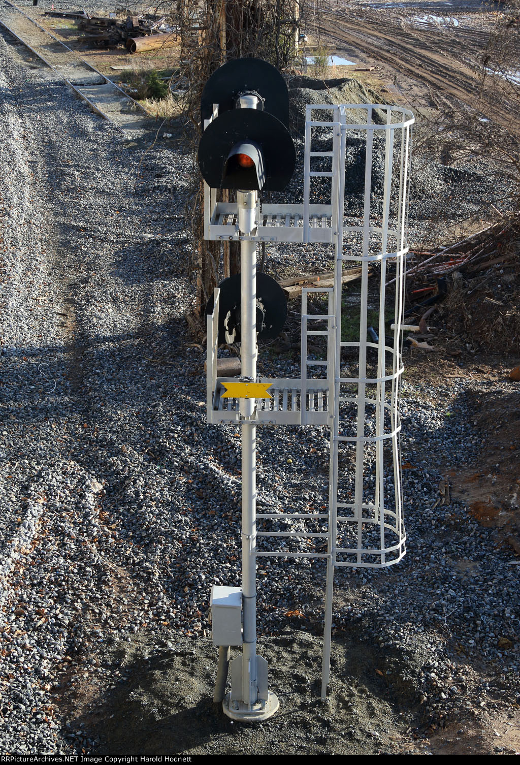 New signal past Boylan Jct on original NS line, headed north