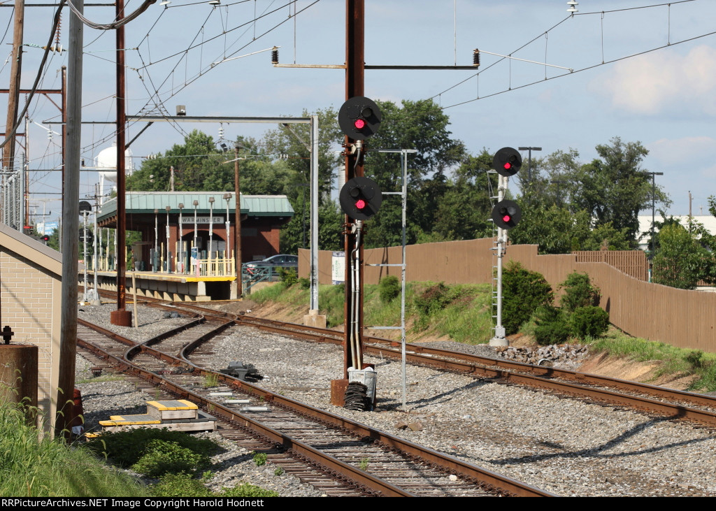 Signals on the SEPTA line