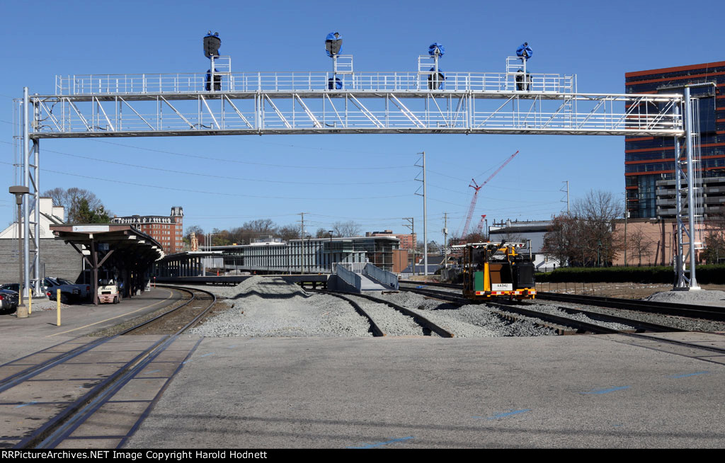 The new signal arrangement as part of the new station project