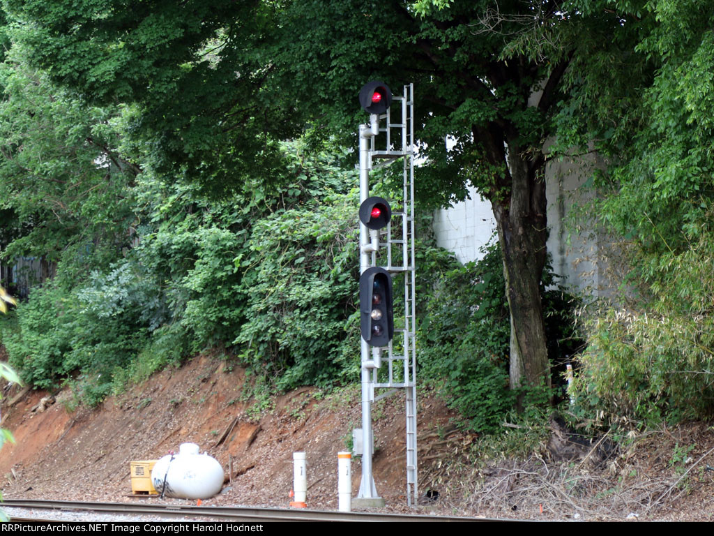Restricted signal at Southern Junction