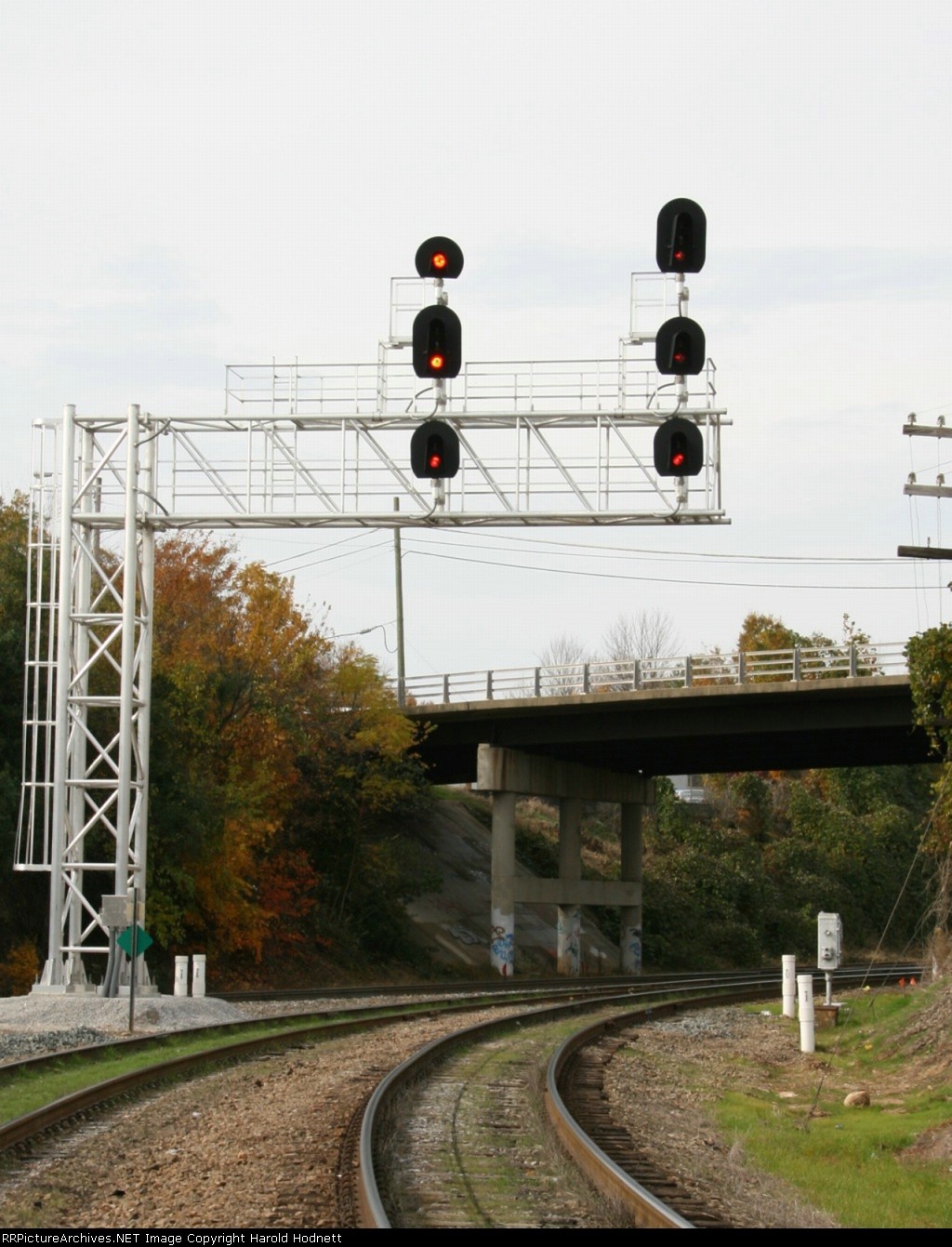 The new signals guarding Boylan off the CSX and NS tracks