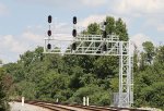 The new signals at CSX Contentnea Jct