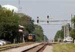 The new signals facing northbound on the CSX "S" line