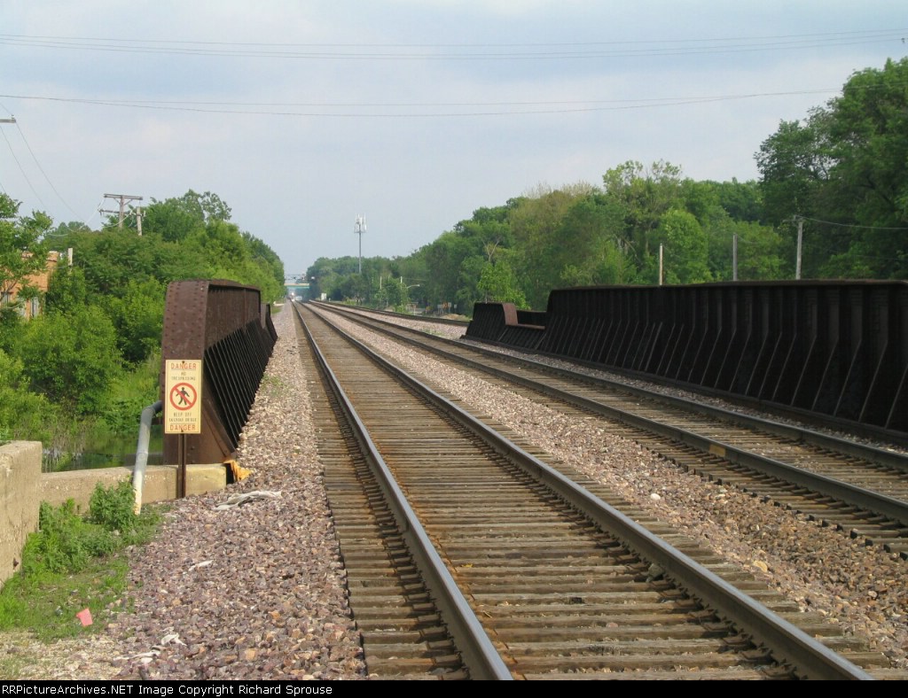 UP ex-CNW Plate Girder Spans.