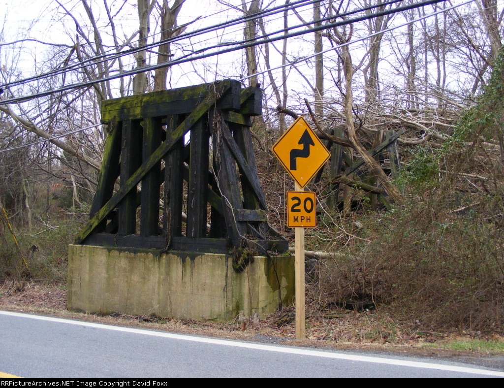 Remnants of the B&O LC&S Branch