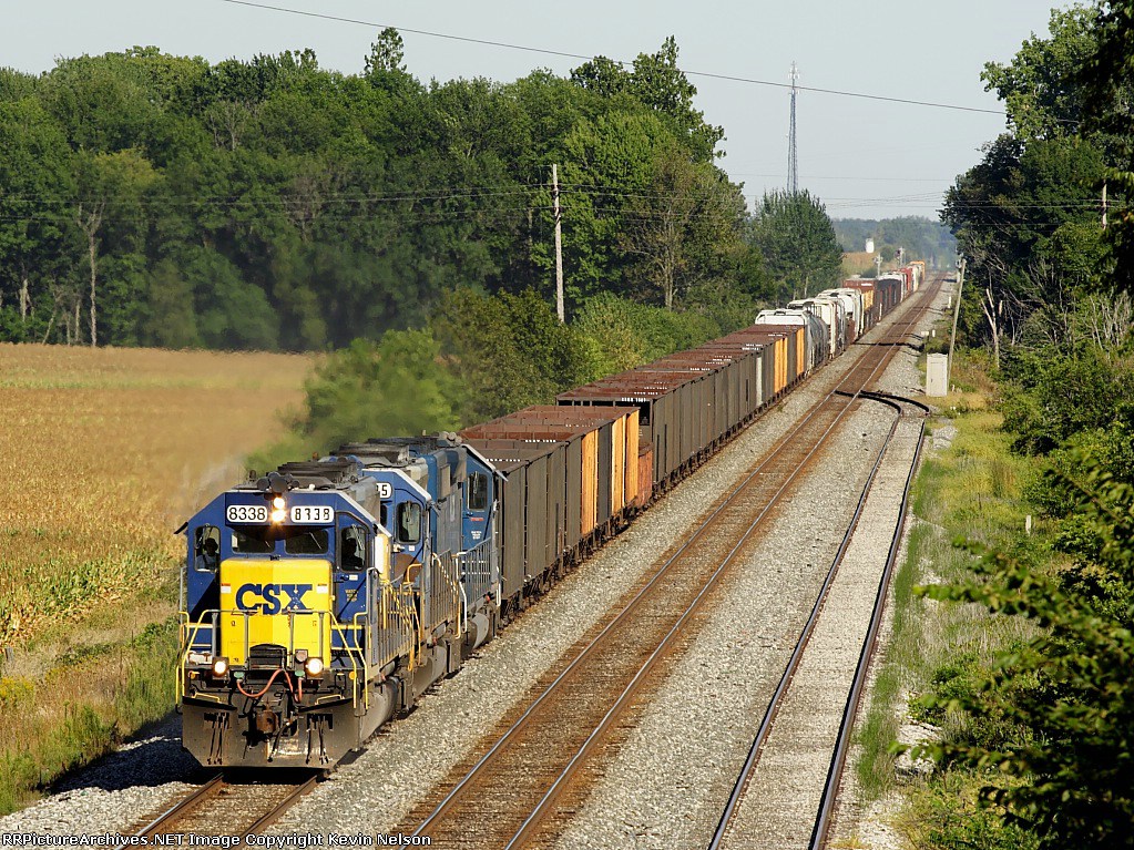 CSX 8338 SD40-2