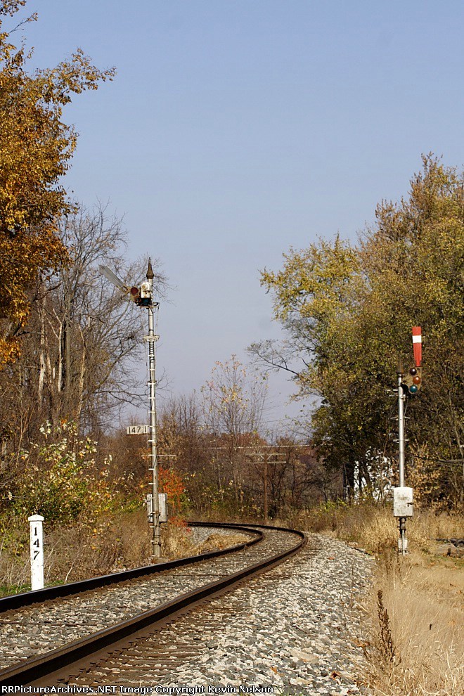 CSX 147.1 Semaphores at Crawfordsville