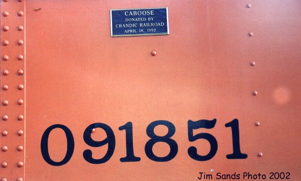 Fake Milwaukee Road Caboose 2002