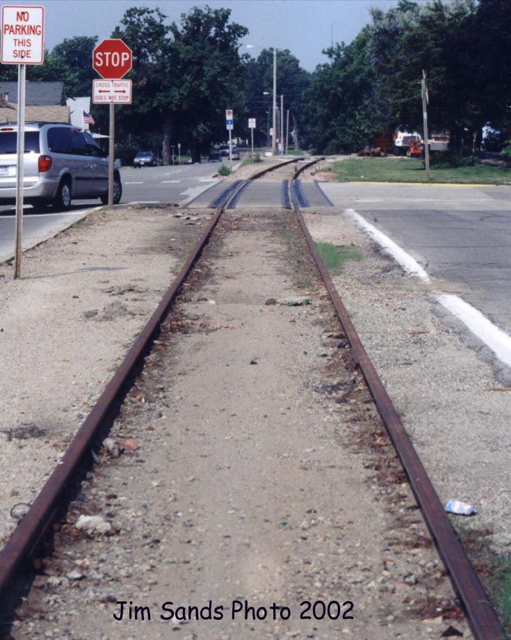 Milwaukee Main Line looking West 2002