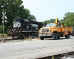 Passing the work site