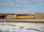 UP 636, 1421 & 1362 with autoracks