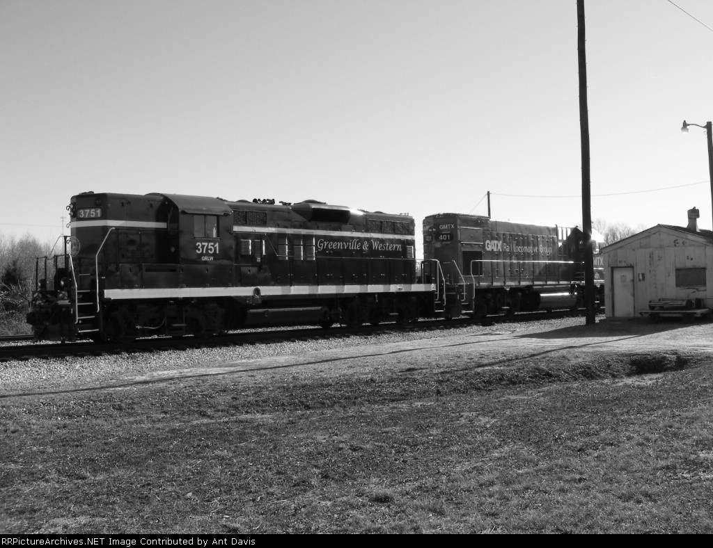 Greenville & Western in Black & White