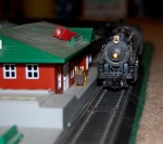 Stopping at the station