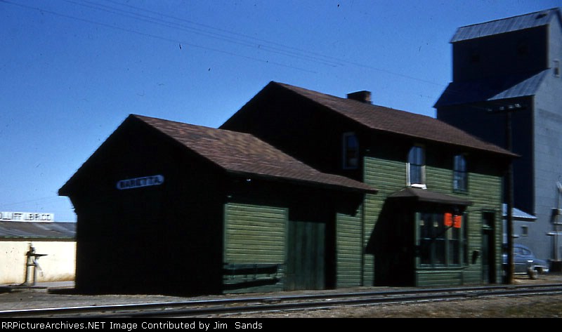 M&StL Depot in 1954