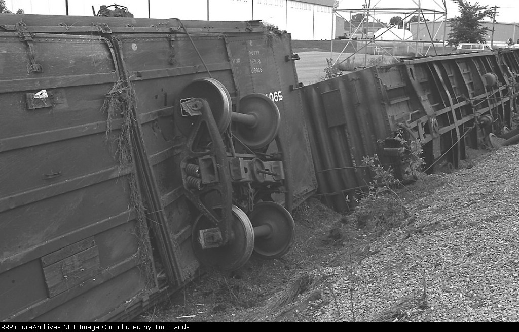 MN&S Wreck in 1973