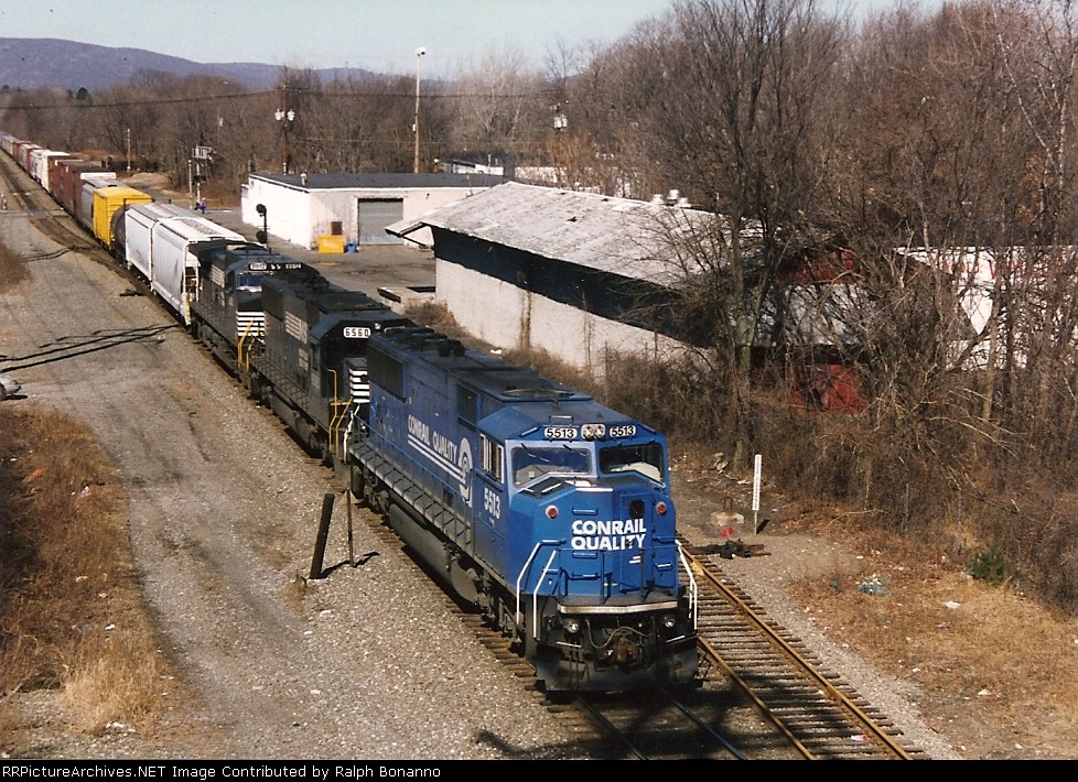 SENS-7 rolls south across Railroad Ave and through CP-33 upgrade