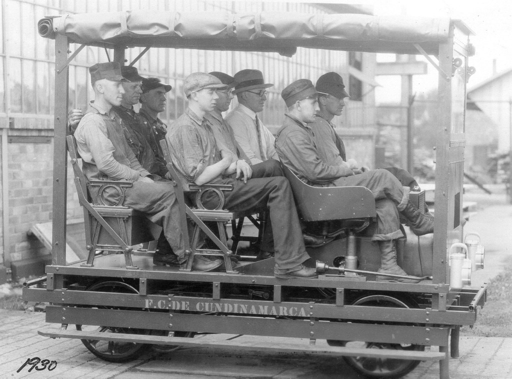 Three Seat Motor Car 