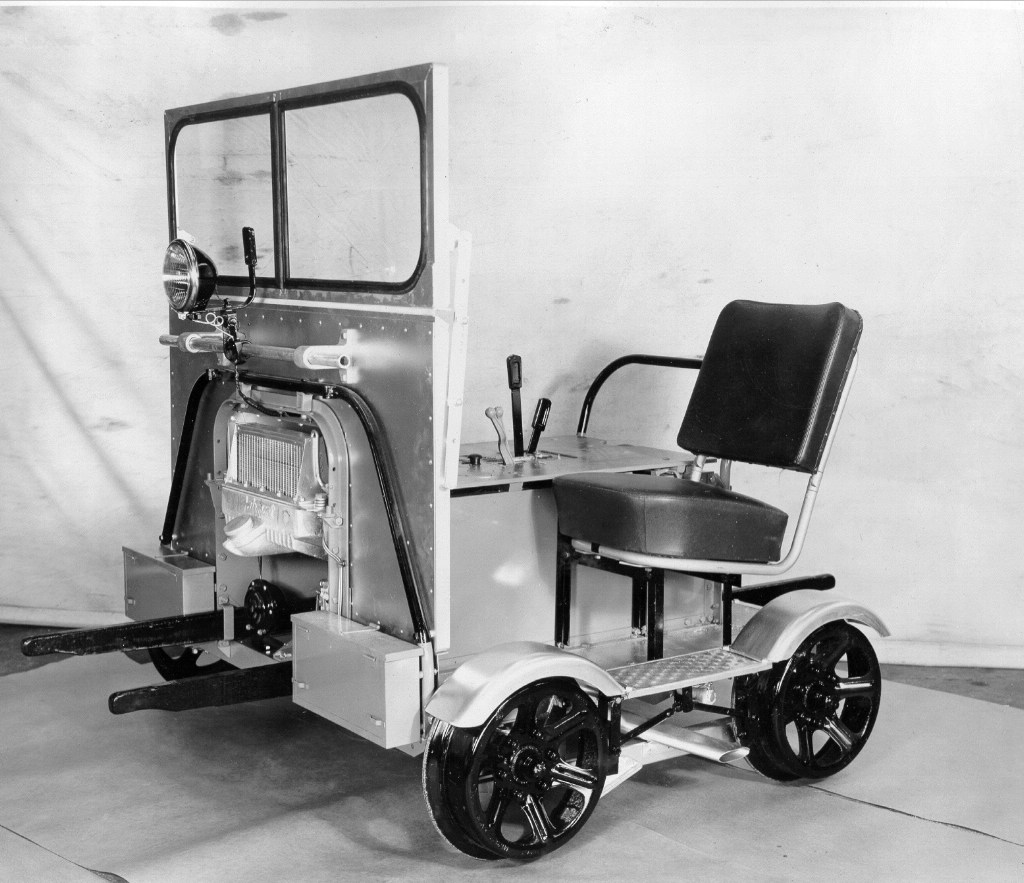 Small One man motor car 