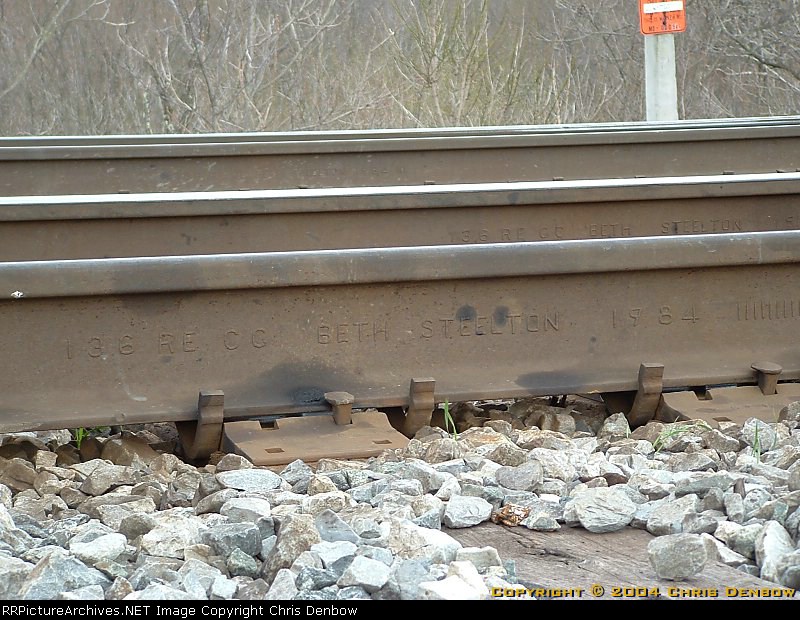 136 lb. rail