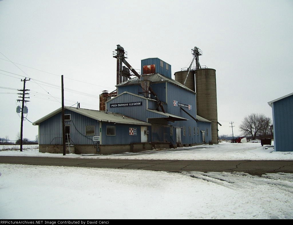 Peck Famers Elevator-east side