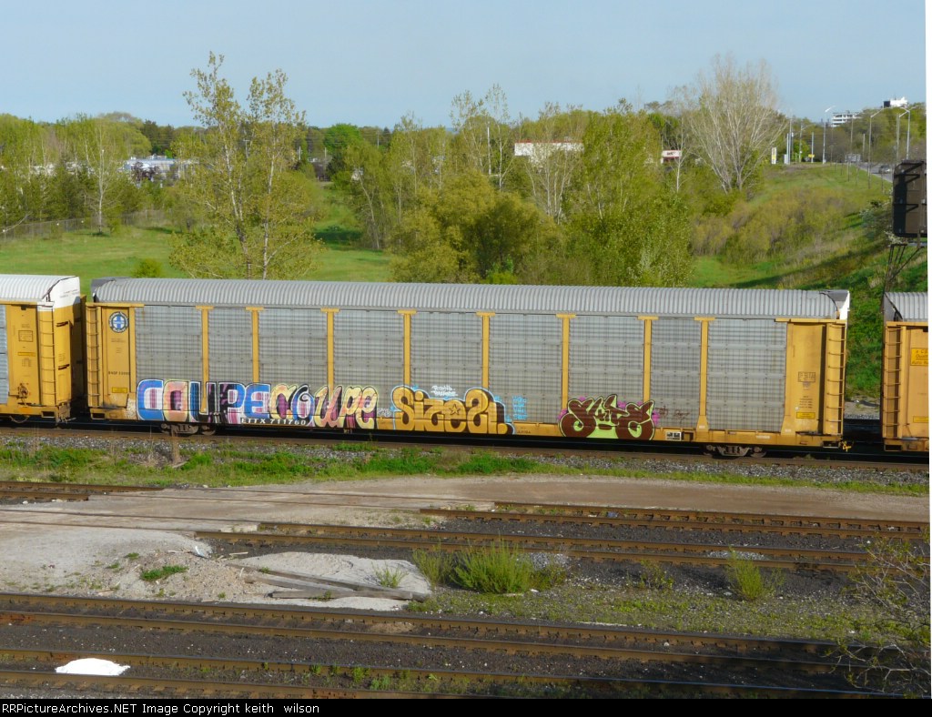 ETTX 711760 BURLINGTON NORTHERN