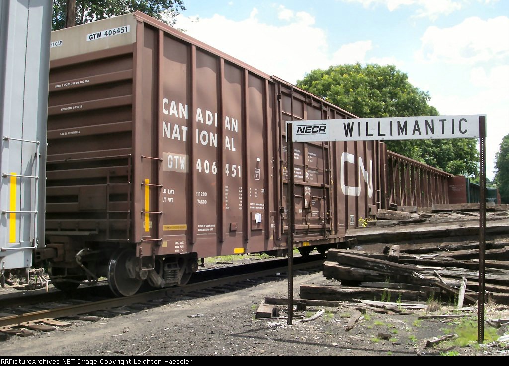 GTW 406451 in CN paint