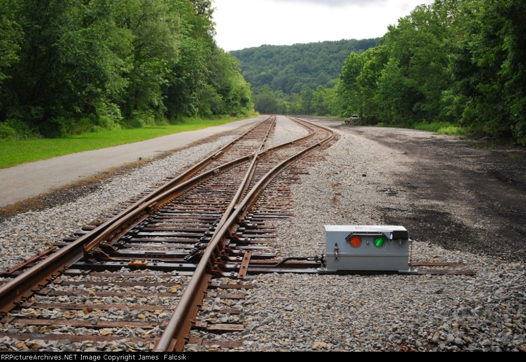 New Siding in the old Southbound Receiving Yard