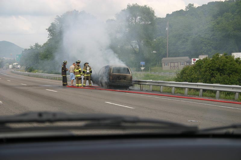 Toasted Van On I-81