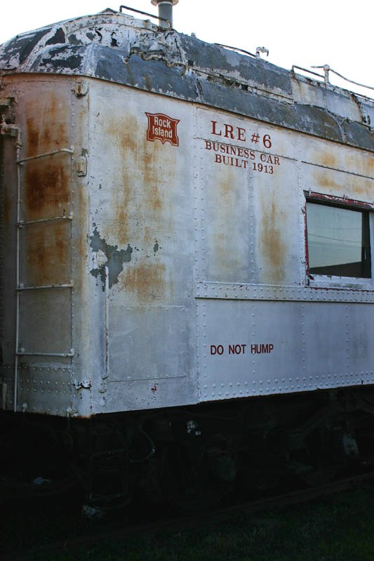 OLD ROCK ISLAND PASSENGER CAR