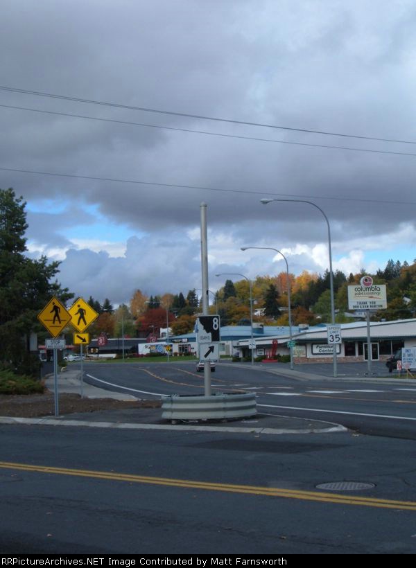 Highway 8 and 3rd street after 2