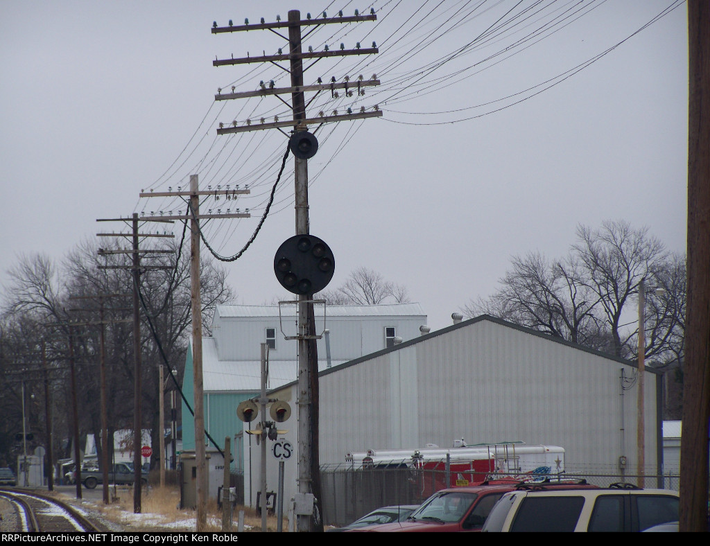 CSX x-B&O signal