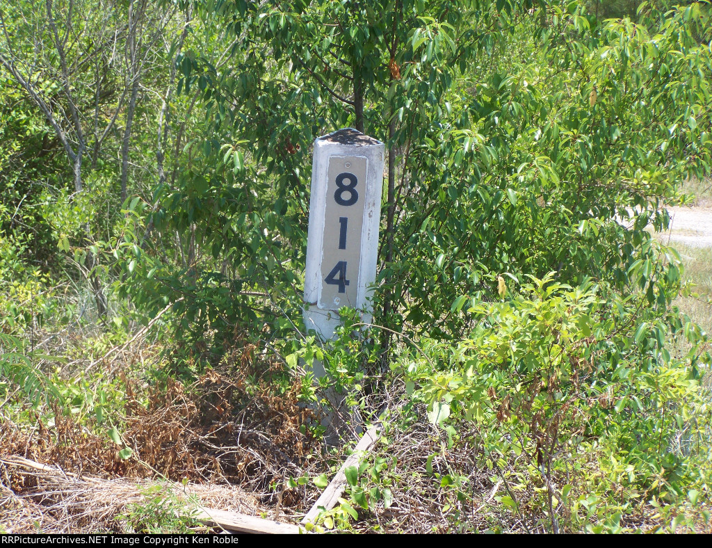 Former SCL-CSX-Bay Line RR Mile marker.