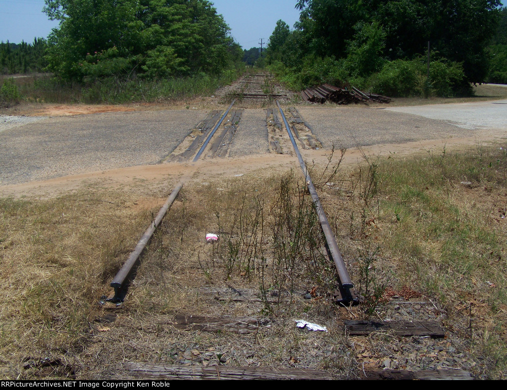 The Bay Line ROW dismatled