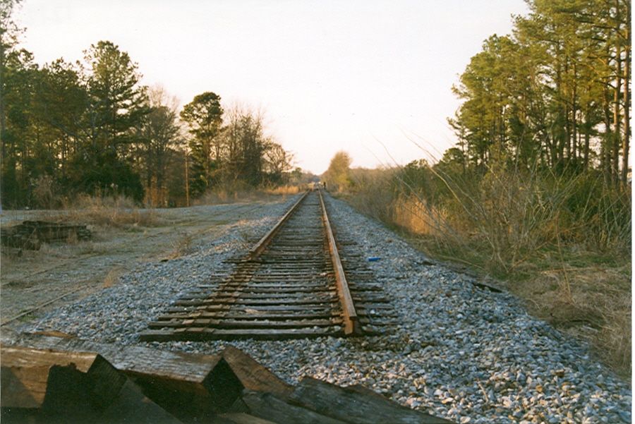 NS out of service line in Childersburg in 1998