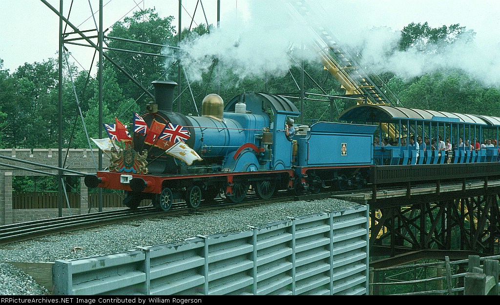 Busch Gardens Theme Park Train