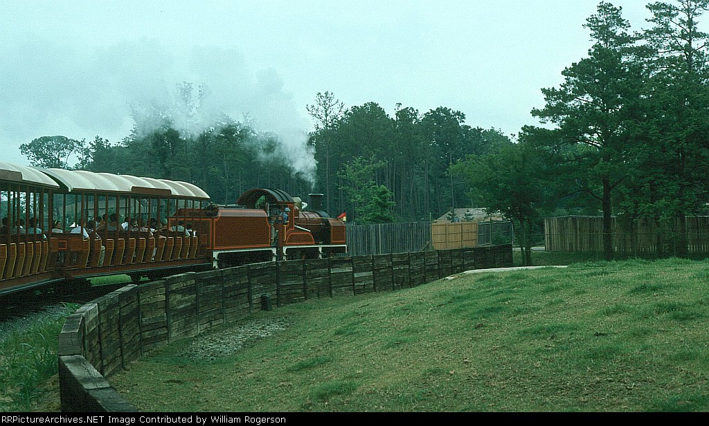 Busch Gardens Theme Park Train