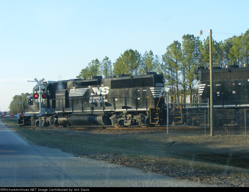 NS 5837 switch out a plant
