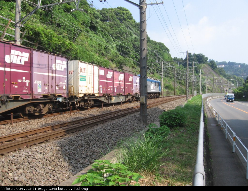 JRF Southbound freight